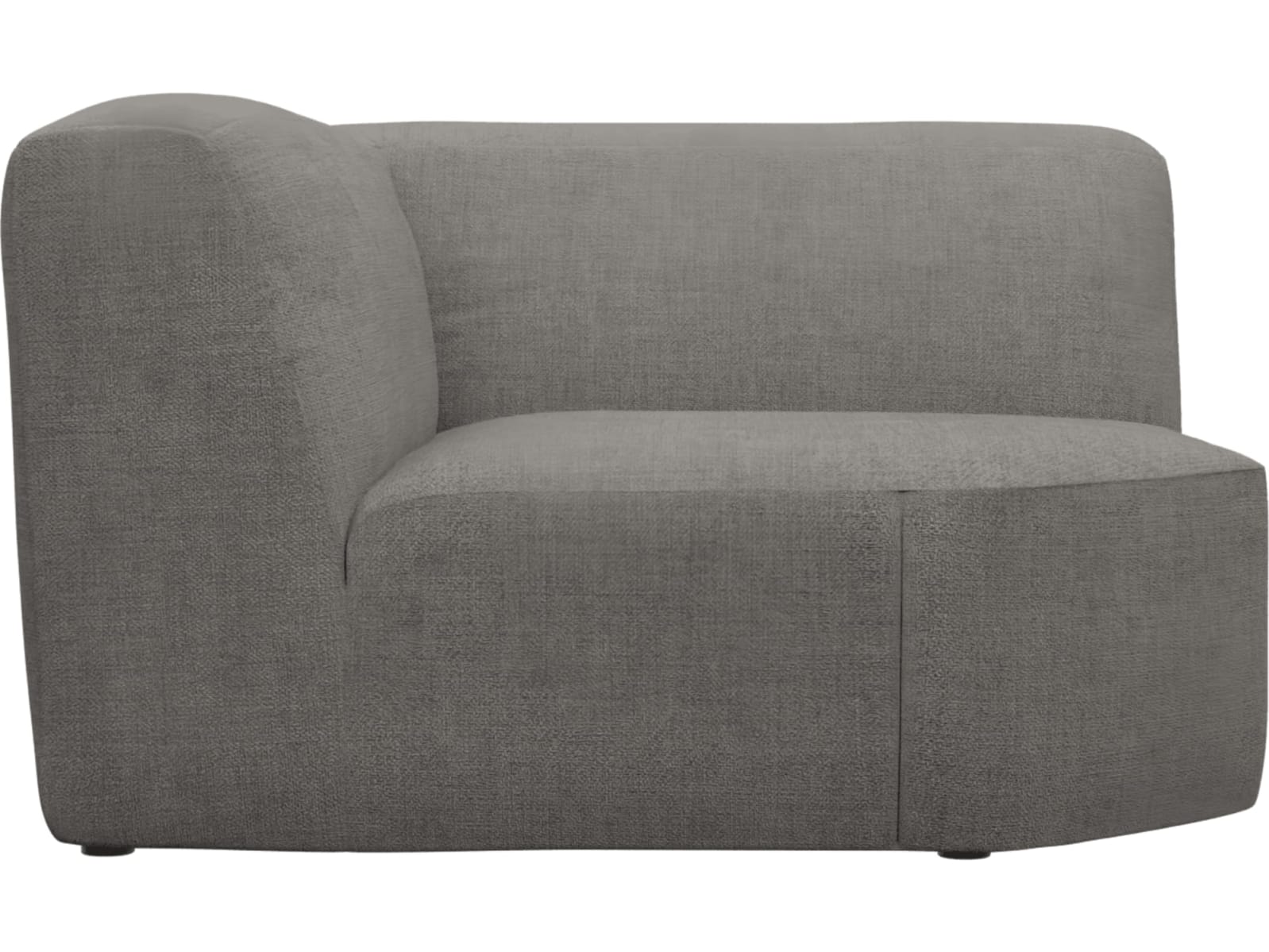Copenhagen Isla Soft Grey Wedge Corner Chair Sofa Module color Isla Soft Grey