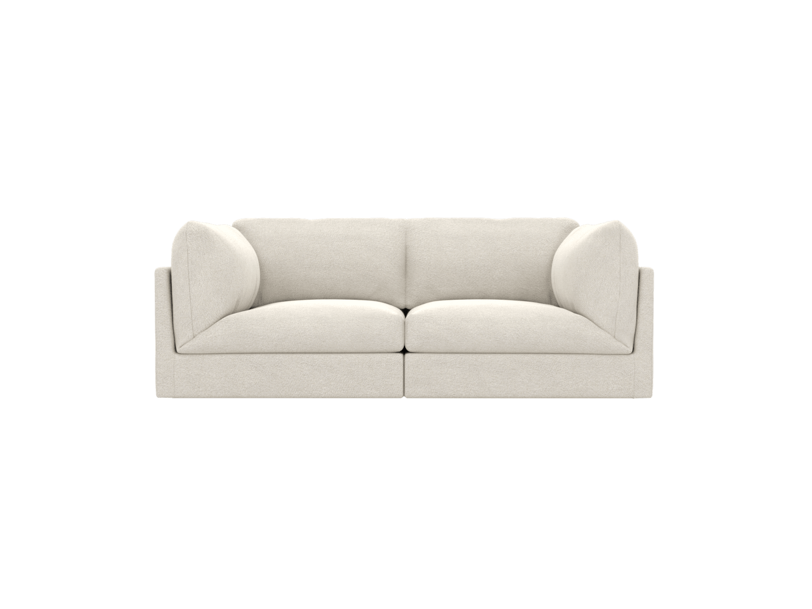 Finley California Ivory Modular Sofa - 2 Seater color California Ivory