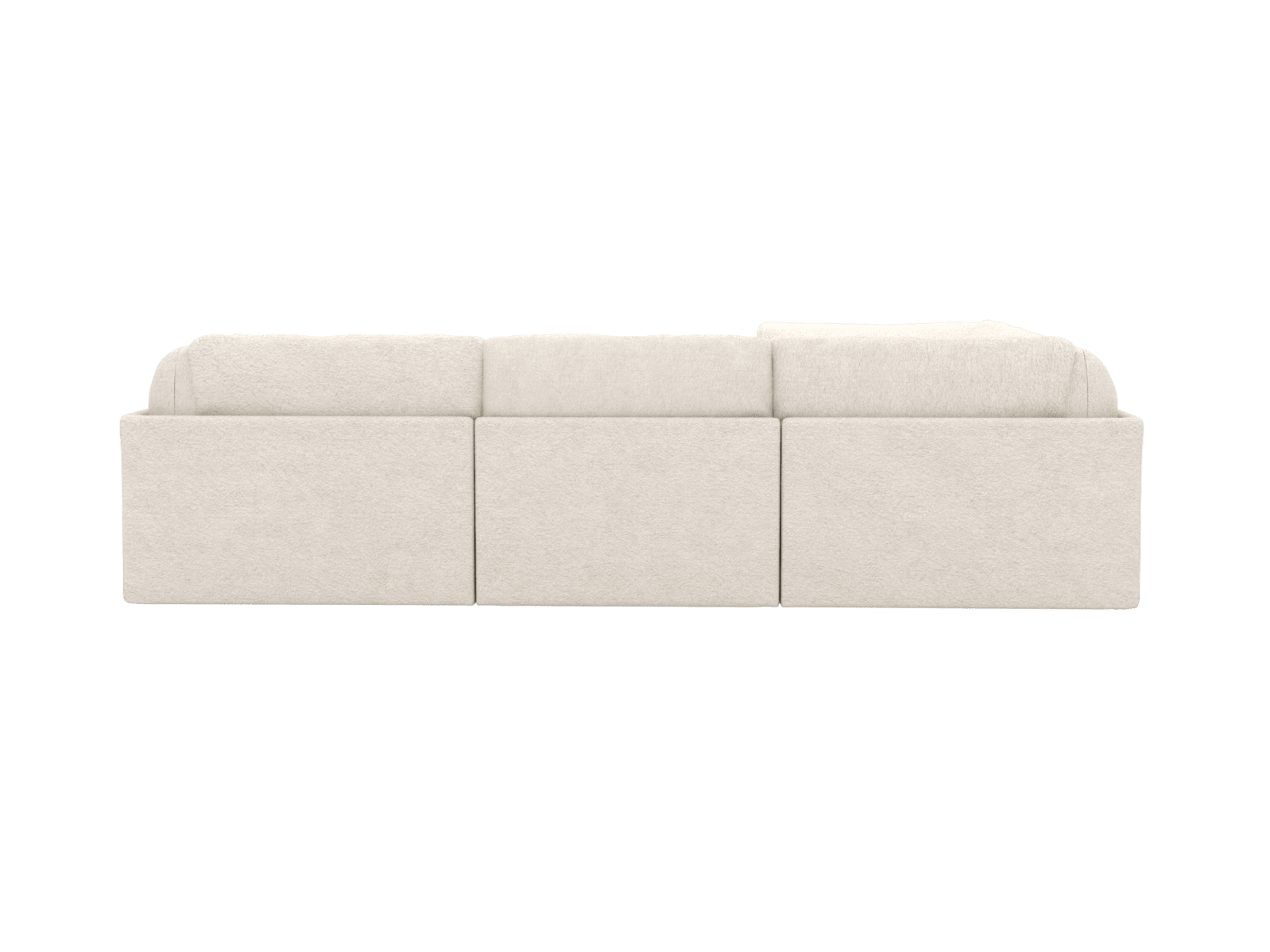 Finley Noa Fog Corner Sofa - 5 Seater color Noa Fog