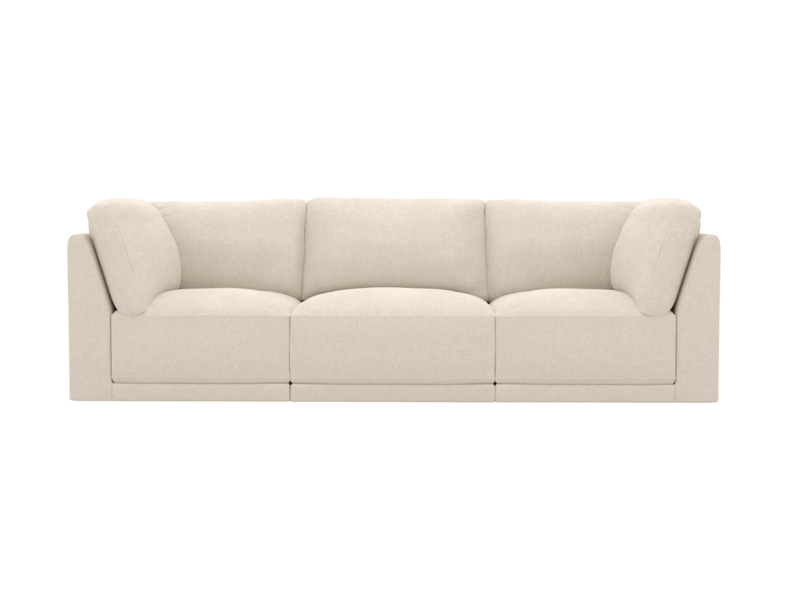 Emily Modular Sofa Tribute Shell - 3 Piece color Tribute Shell