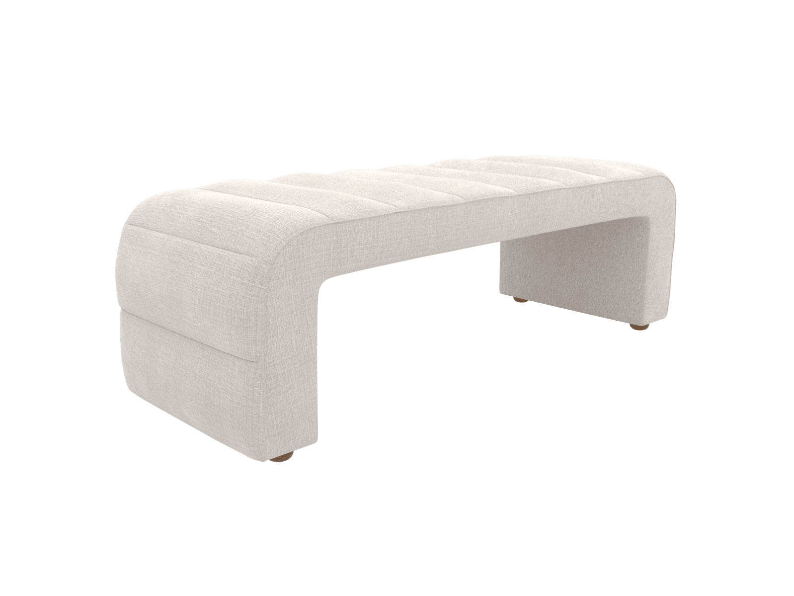 Maeve Bench Toorak Pearl color Toorak Pearl