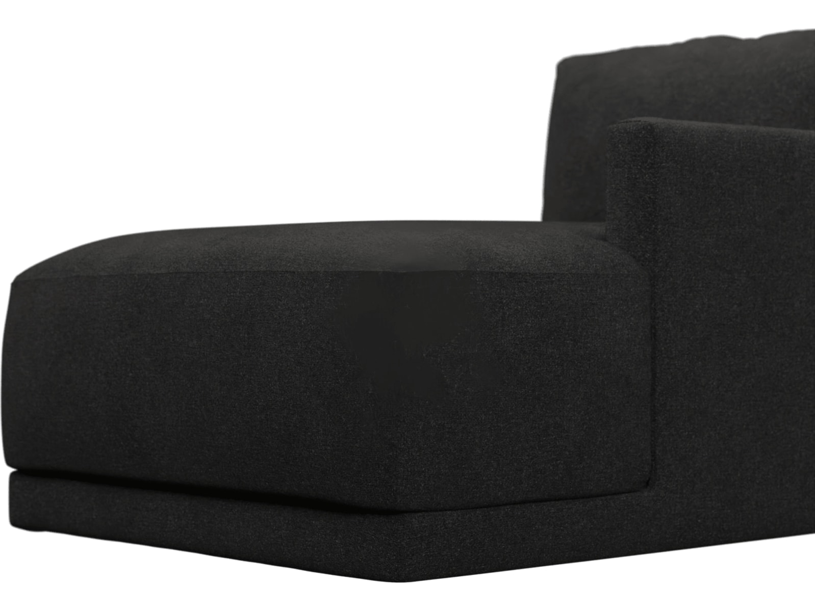 Haven California Charcoal Right Arm Facing Chaise Module color California Charcoal