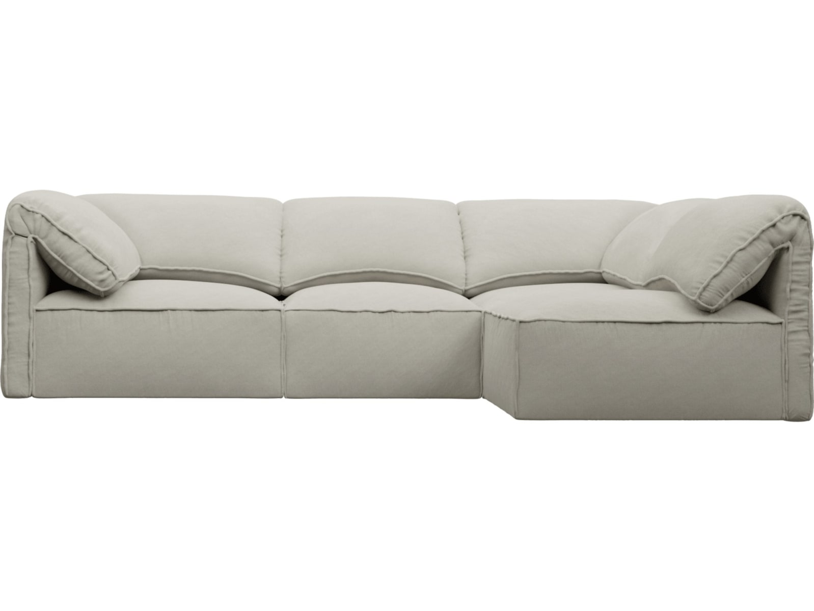 Kai California Ivory Modular Sofa - 4 Seater color California Ivory