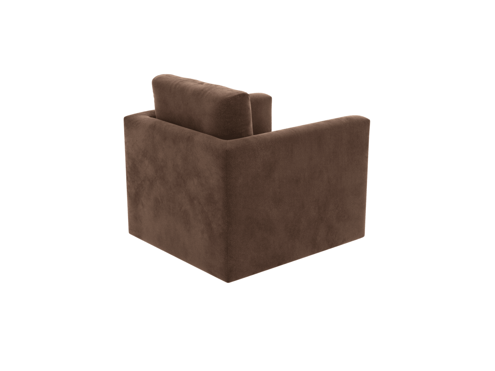 Haven Muse Chocolate Swivel Chair color Muse Chocolate