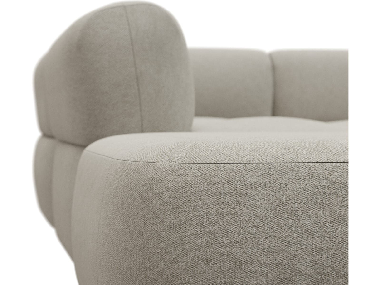 Beckett Noa Desert Modular Sofa - 6 Piece color Noa Desert