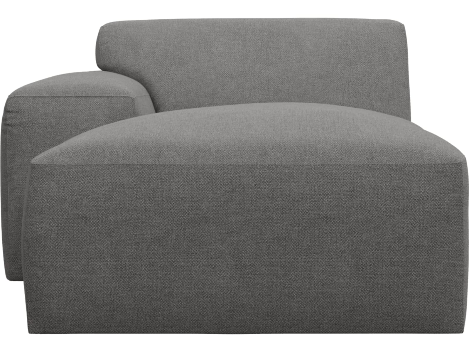 Copenhagen California Slate Left Arm Facing Chaise Module color California Slate