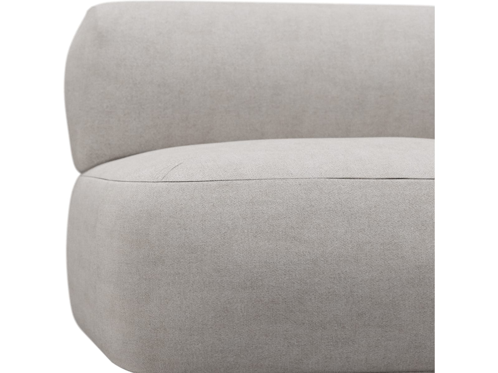 Beckett Avon Mineral Sofa Module Armless color Avon Mineral