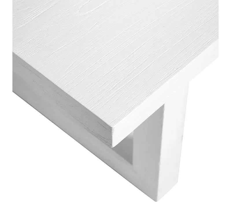 Balmain Dining Table White - 270cm color White