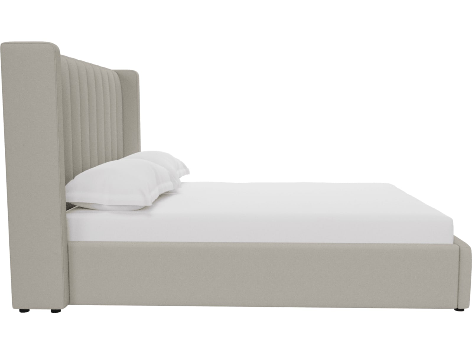 Isabella Bed View Cream color View Cream