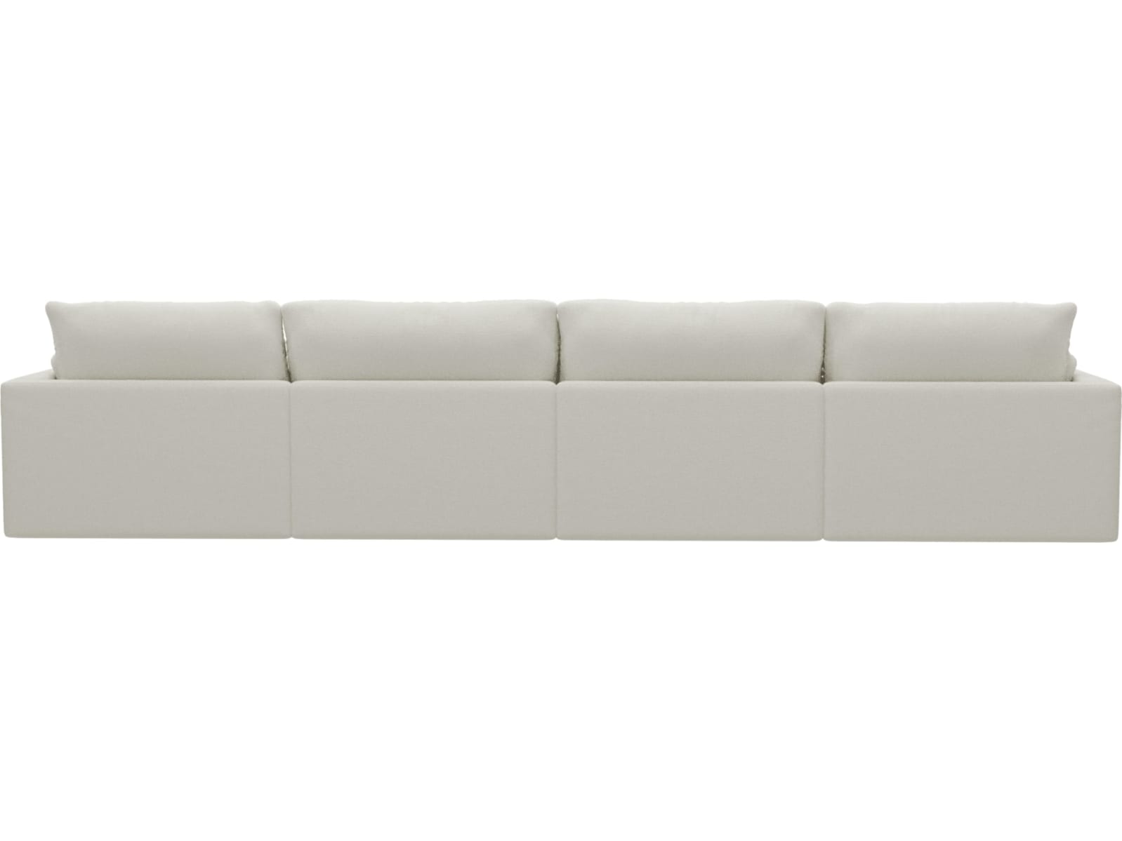 Willow Tribute Shell Modular Sofa - 4 Seater color Tribute Shell