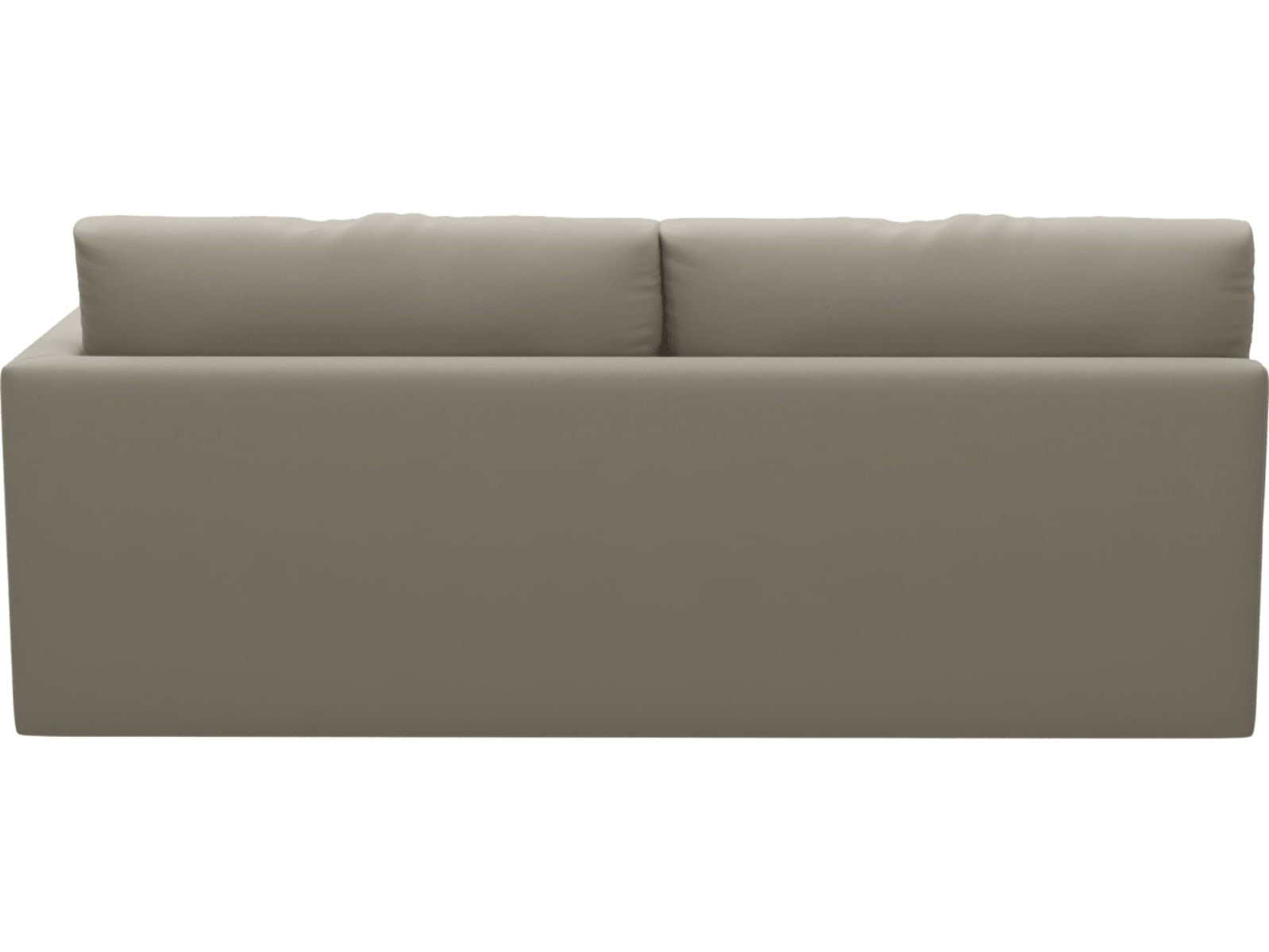 Haven Plaza Natural Right Arm Facing 3 Seater Sofa Module color Plaza Natural