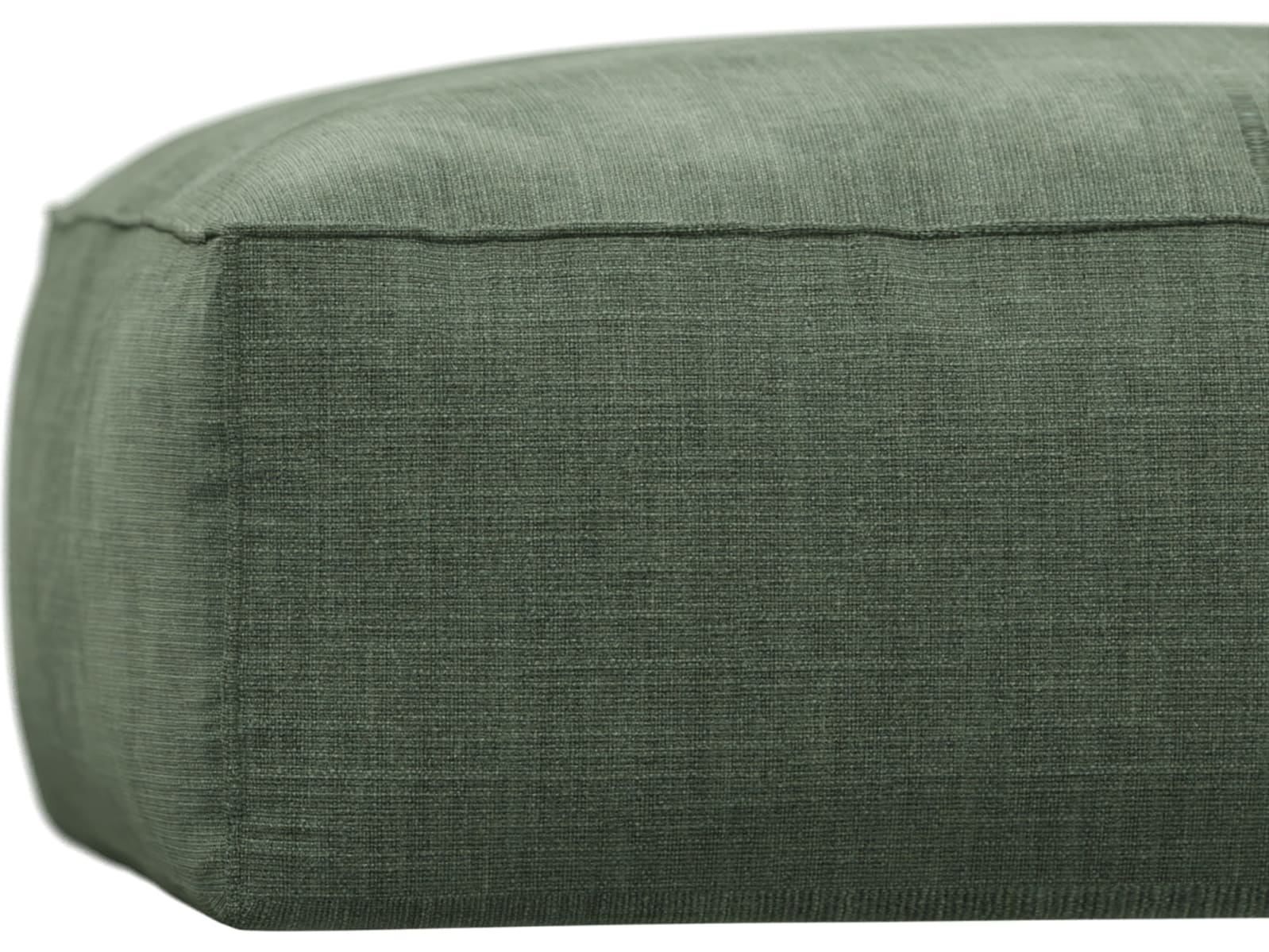 Riley Tribute Dark Jade Modular Big Ottoman color Tribute Dark Jade