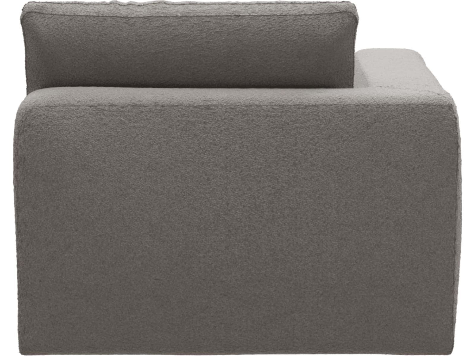 Cloud Deep Chaise Left Module Boucle Pumice color Boucle Pumice