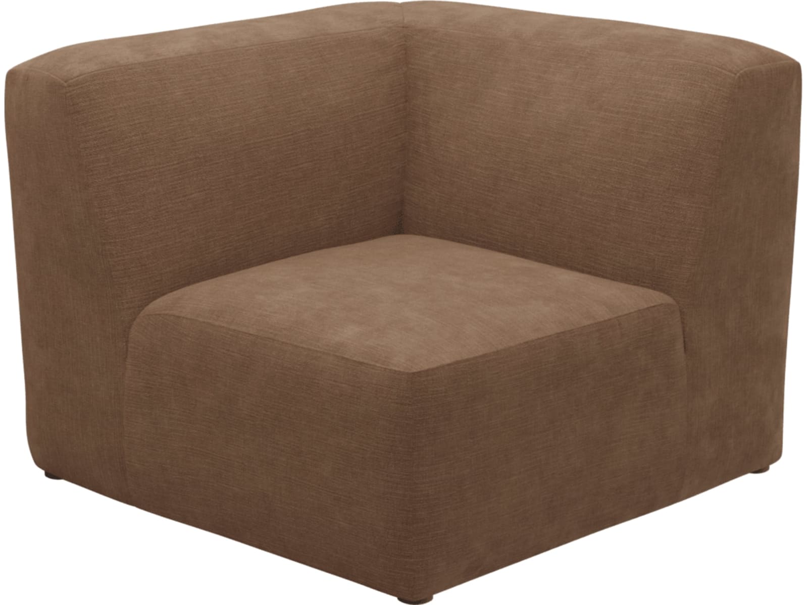 Copenhagen Tribute Chestnut Square Corner Chair Sofa Module color Tribute Chestnut
