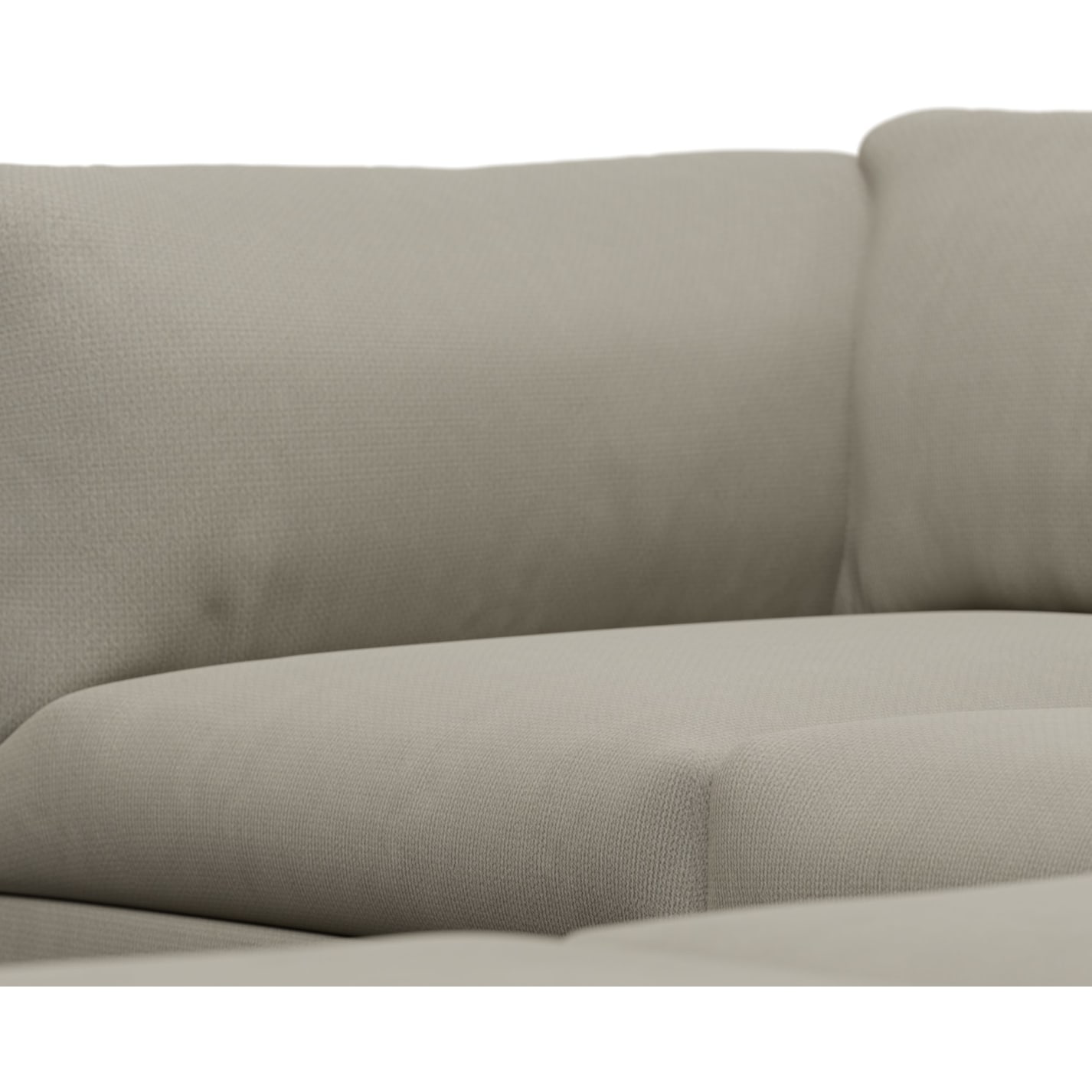 Finley Plaza Natural Modular Sofa - 5 Seater RAF Terminal color Plaza Natural