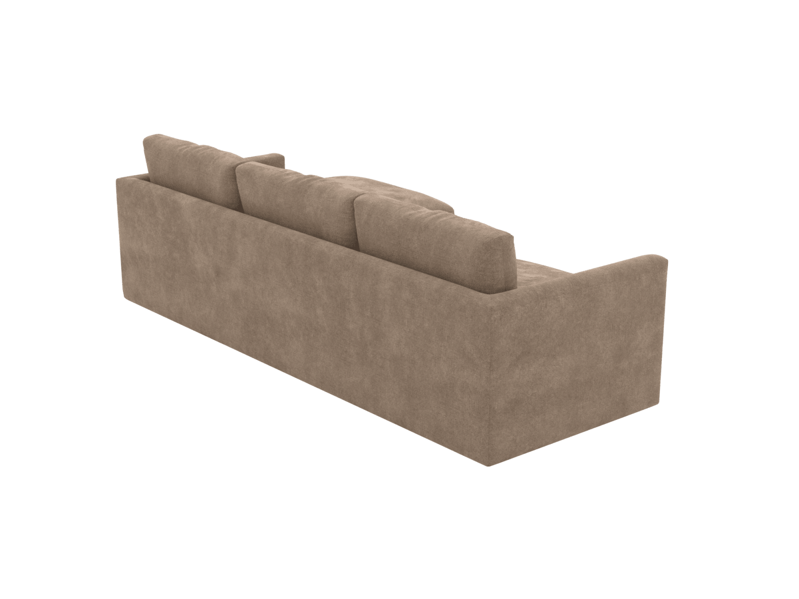 Haven Tribute Walnut 3 Seater Chaise Sofa color Tribute Walnut