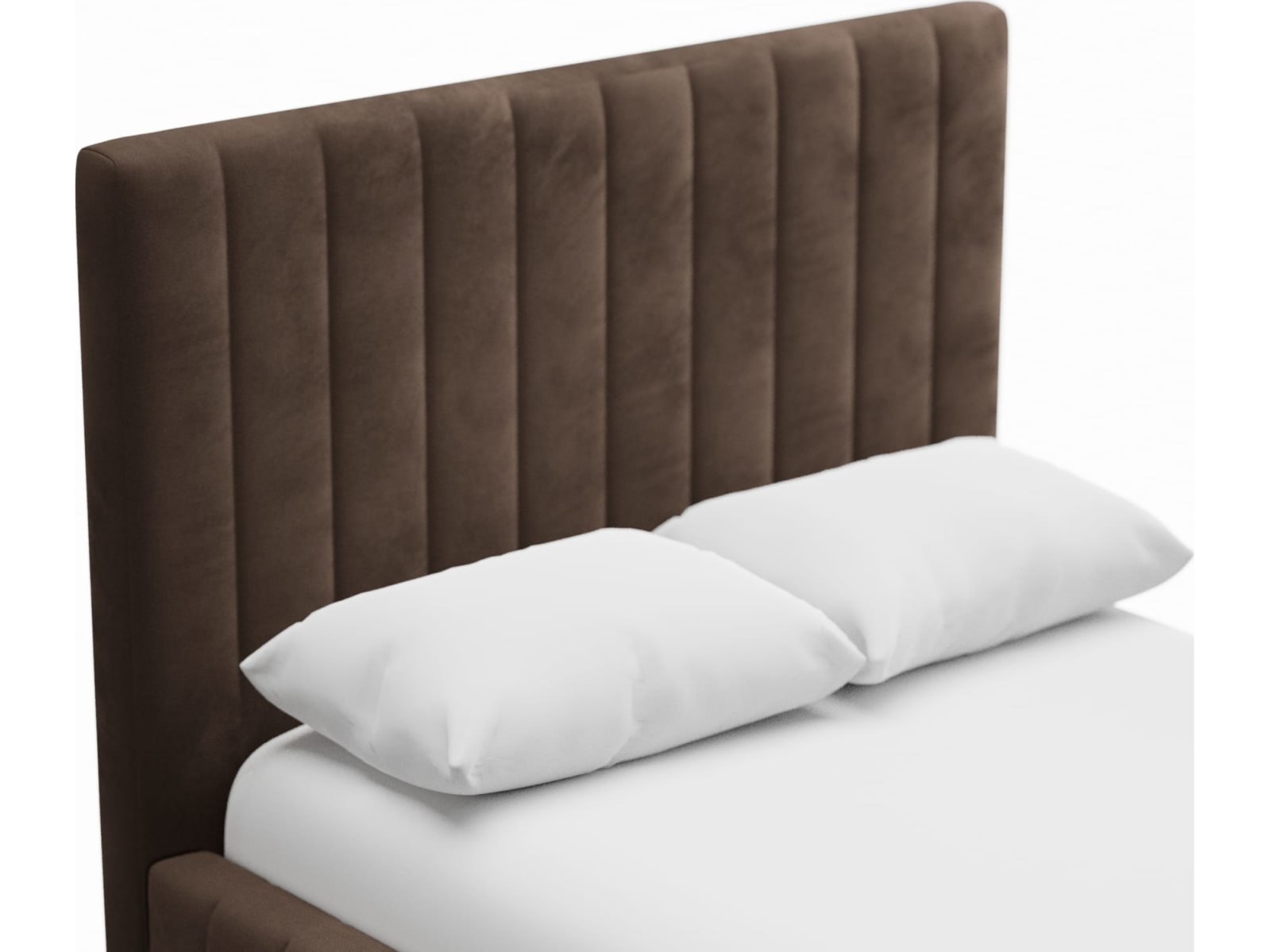 Brentwood Gas Lift Bed Muse Chocolate color Muse Chocolate