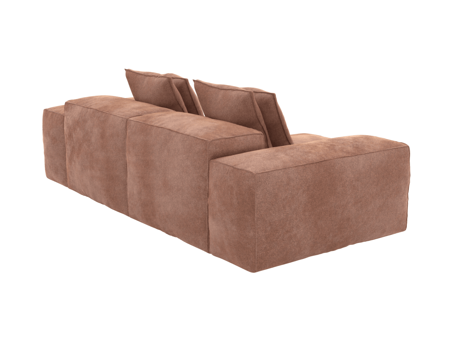 Riley Muse Dusk Modular Chaise Sofa - 2 Seater color Muse Dusk