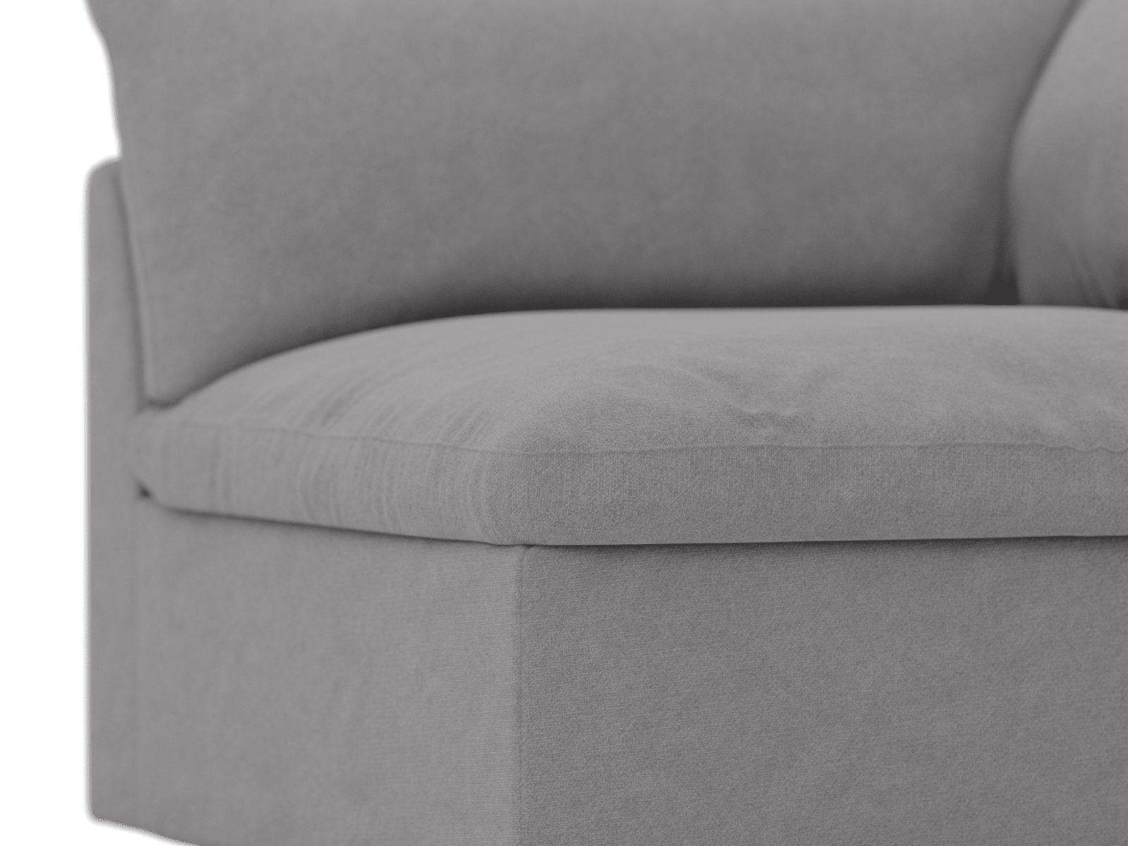 Retreat View Steel Corner Sofa Module color View Steel