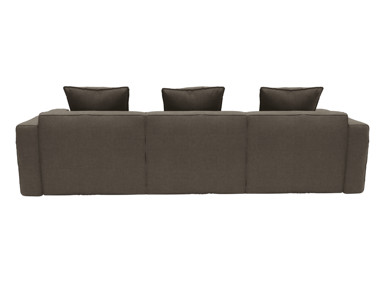 Riley Apt Muse Mink Sofa - 3 Seater color Muse Mink