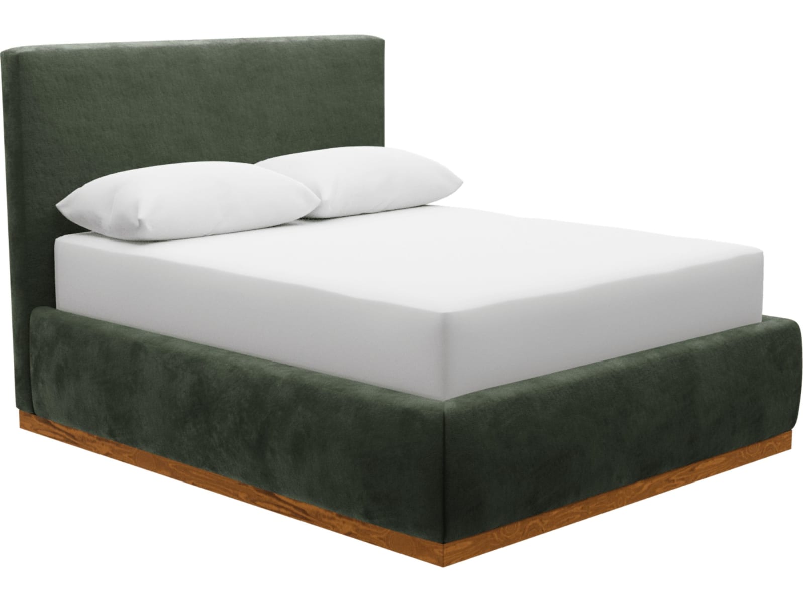 Haven Dark Gas Lift Bed Muse Forest color Muse Forest