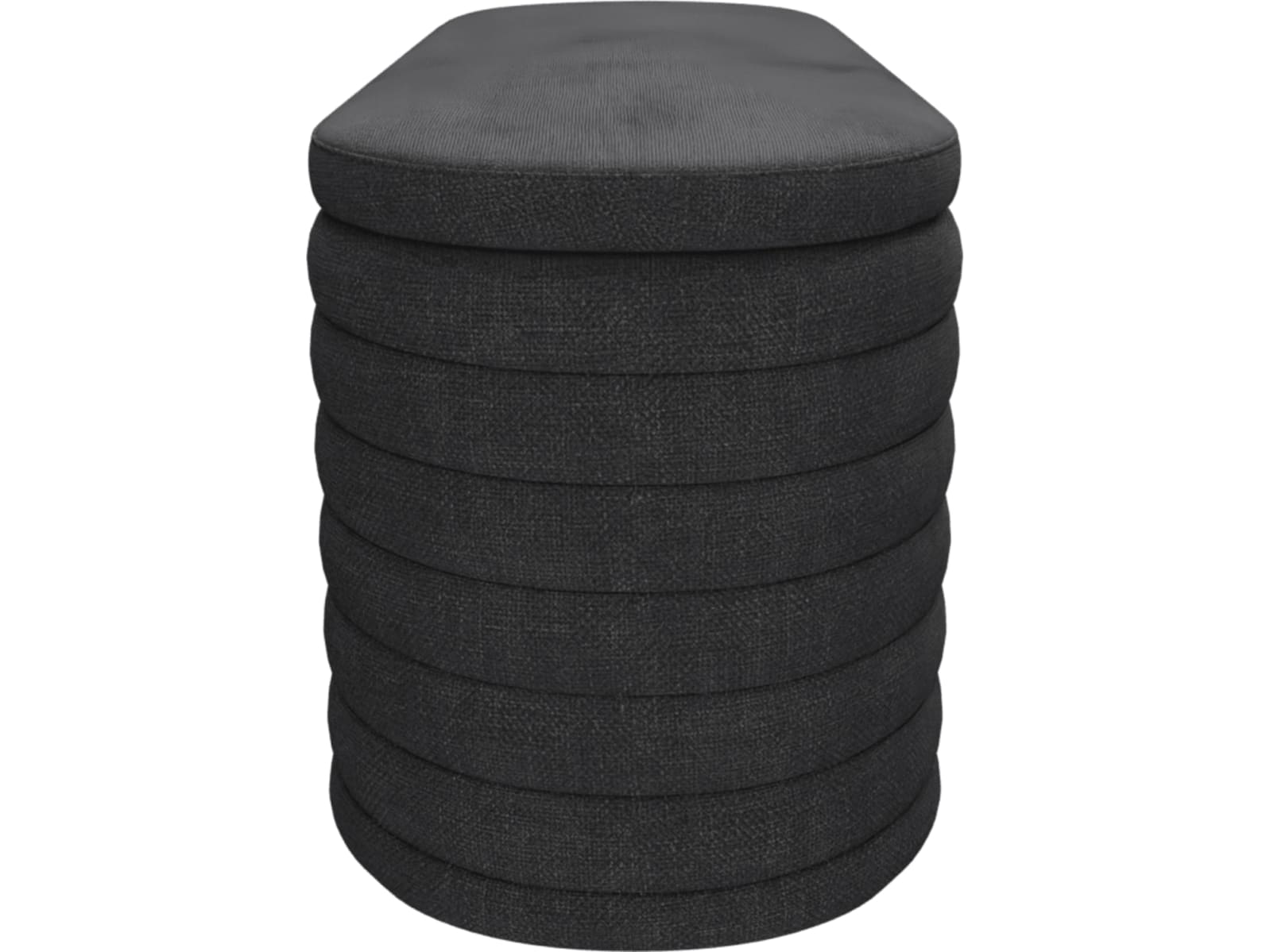 Topia Blanket Box Plaza Flint Grey color Plaza Flint Grey