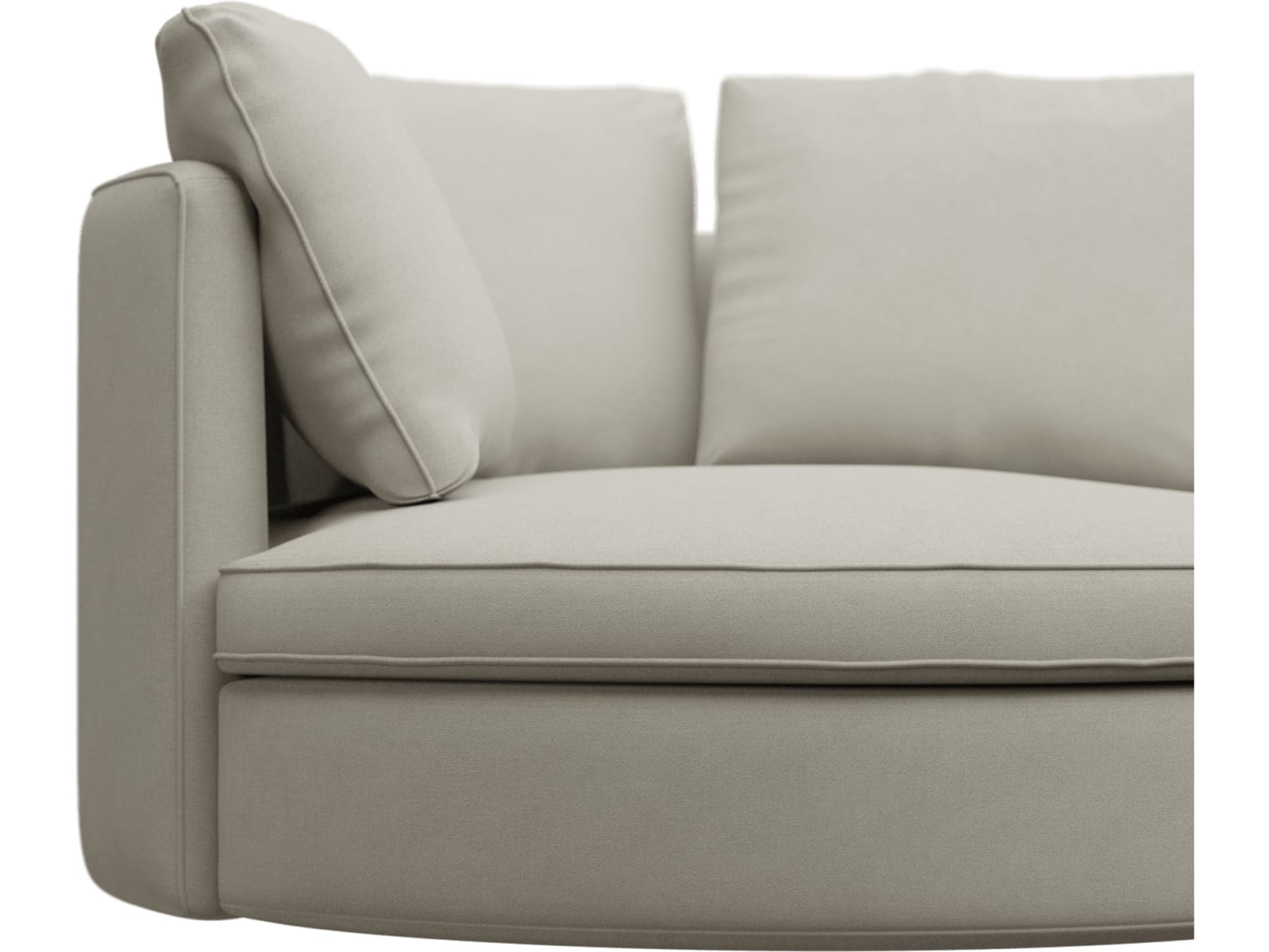 Adore California Ivory Swivel Chair color California Ivory