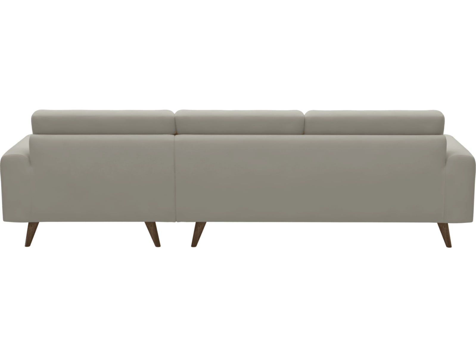 Dane California Ivory Chaise Sofa - 3 Seater color California Ivory