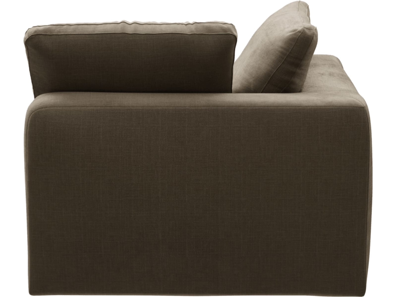 Cloud Deep Corner Module Tribute Walnut color Tribute Walnut