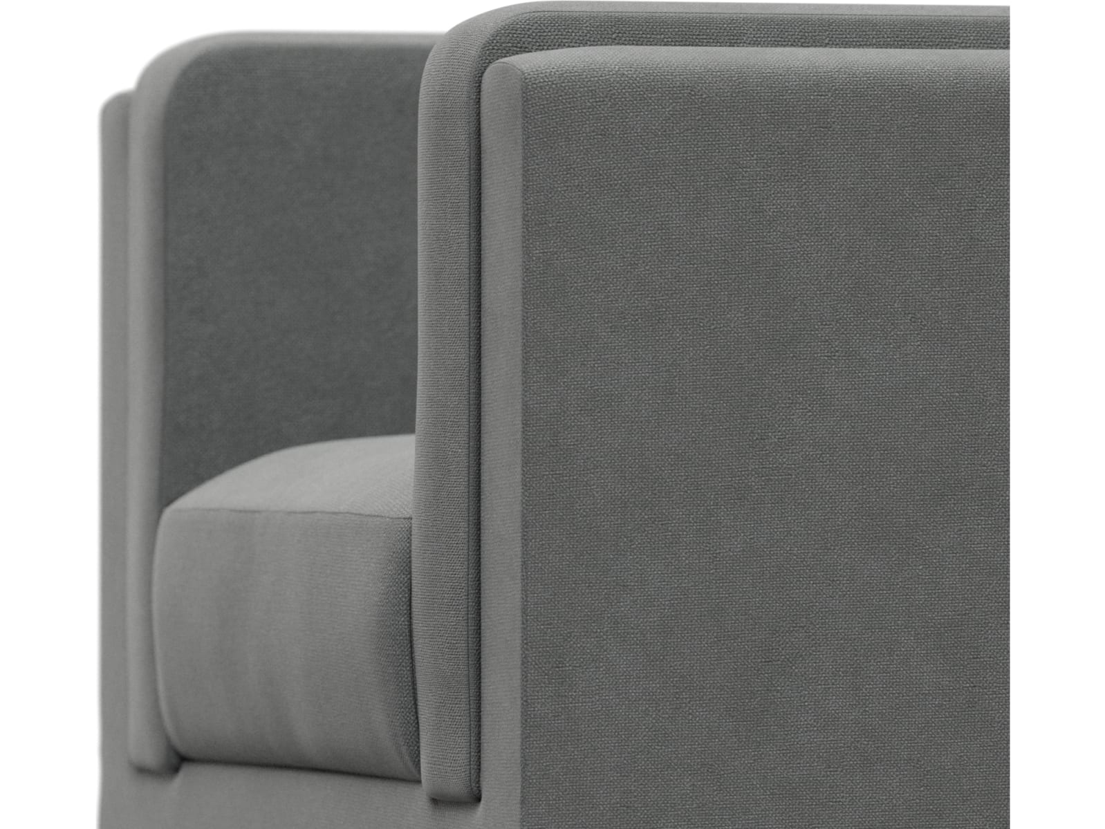 Hayes Maya Flint Armchair color Maya Flint