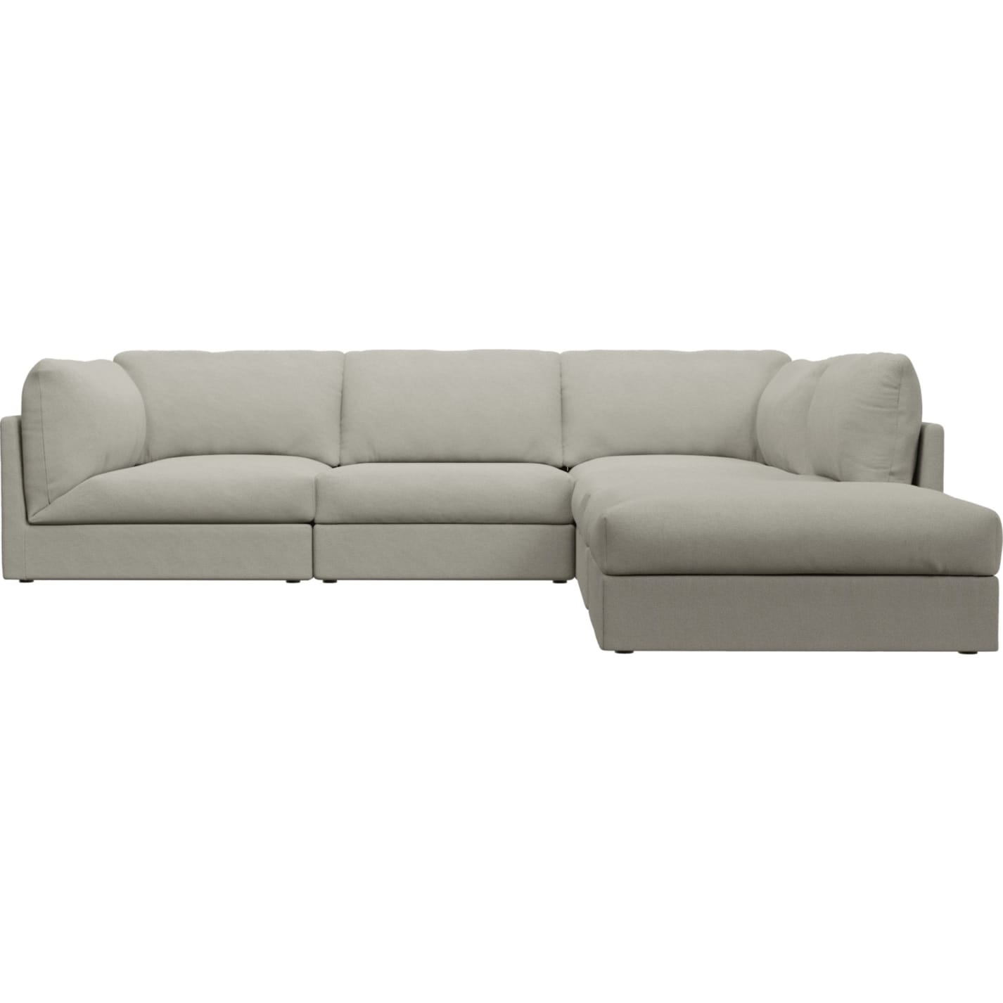 Finley California Ivory Modular Sofa - 5 Seater RAF Terminal color California Ivory