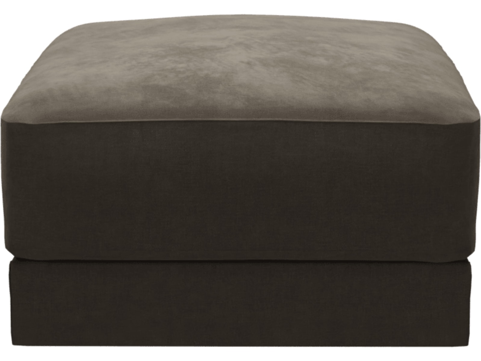 Monica Muse Mink Ottoman color Muse Mink