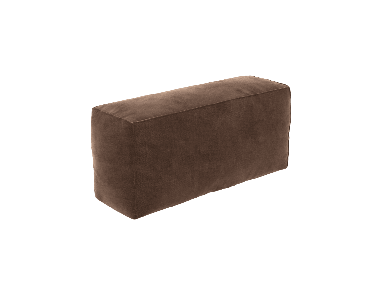 Riley Muse Chocolate Armrest Sofa Module color Muse Chocolate
