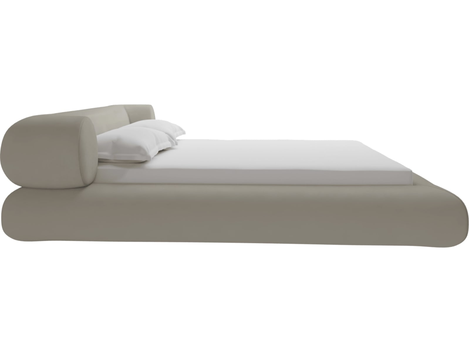 Frankie Bed California Ivory color California Ivory