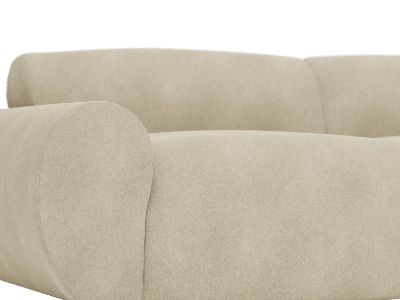 Malmo Avon Taupe Sofa - 5 Seater RAF Terminal color Avon Taupe