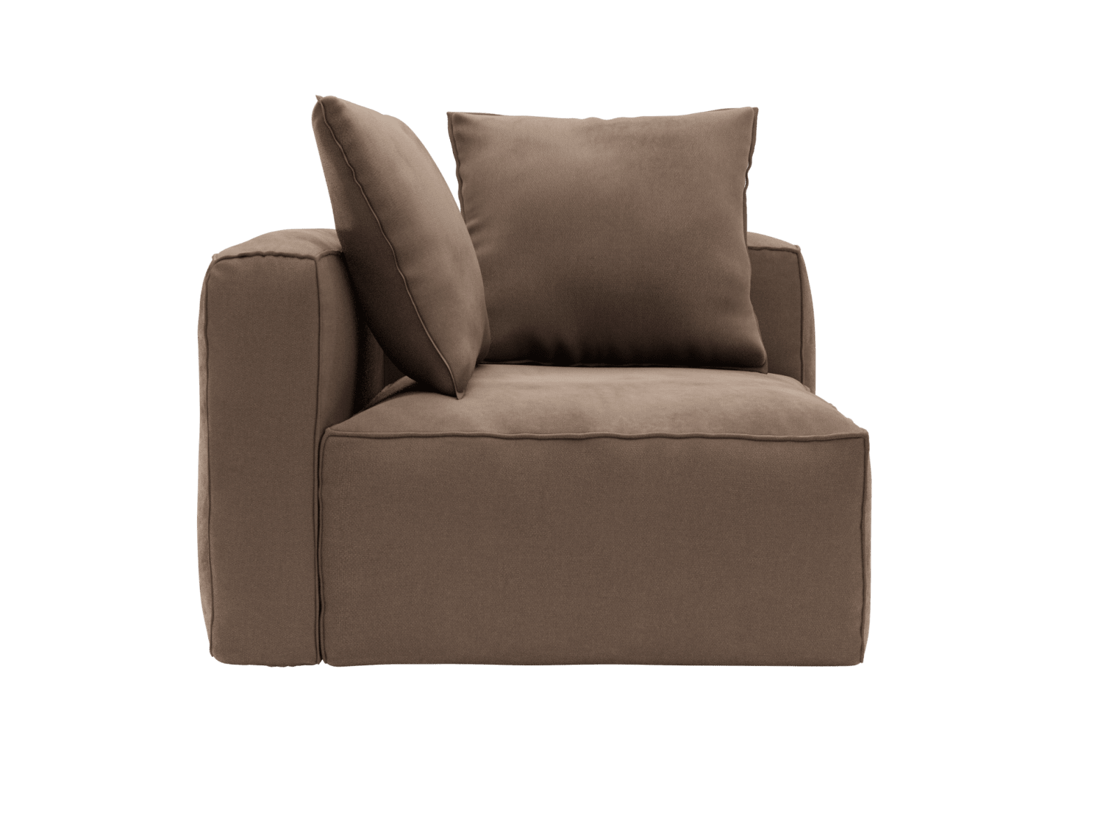 Riley Apt Muse Chocolate Module Corner color Muse Chocolate