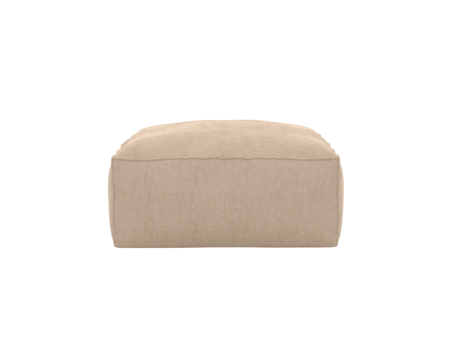 Riley Muse Driftwood Ottoman - Small color Muse Driftwood