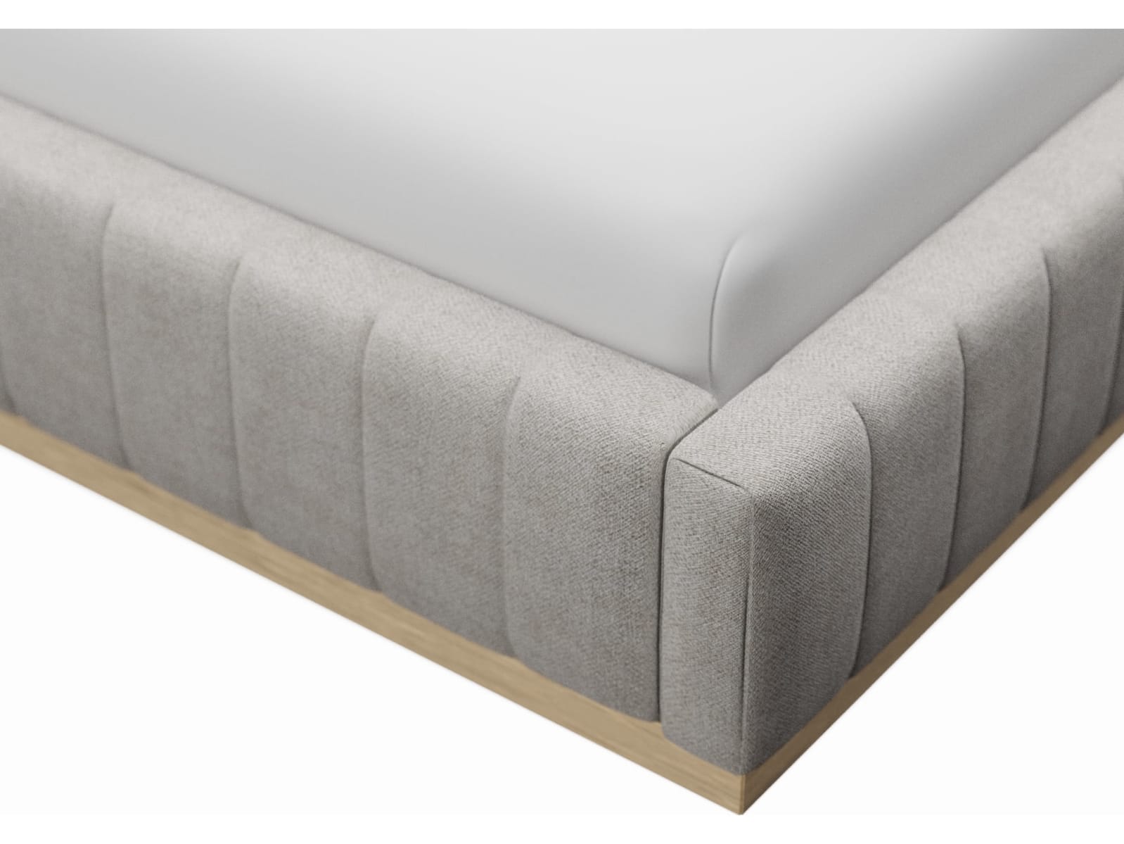 Brentwood Gas Lift Bed Avon Mineral color Avon Mineral