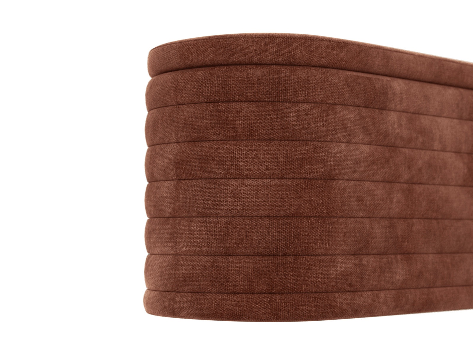 Topia Blanket Box Muse Rust color Muse Rust