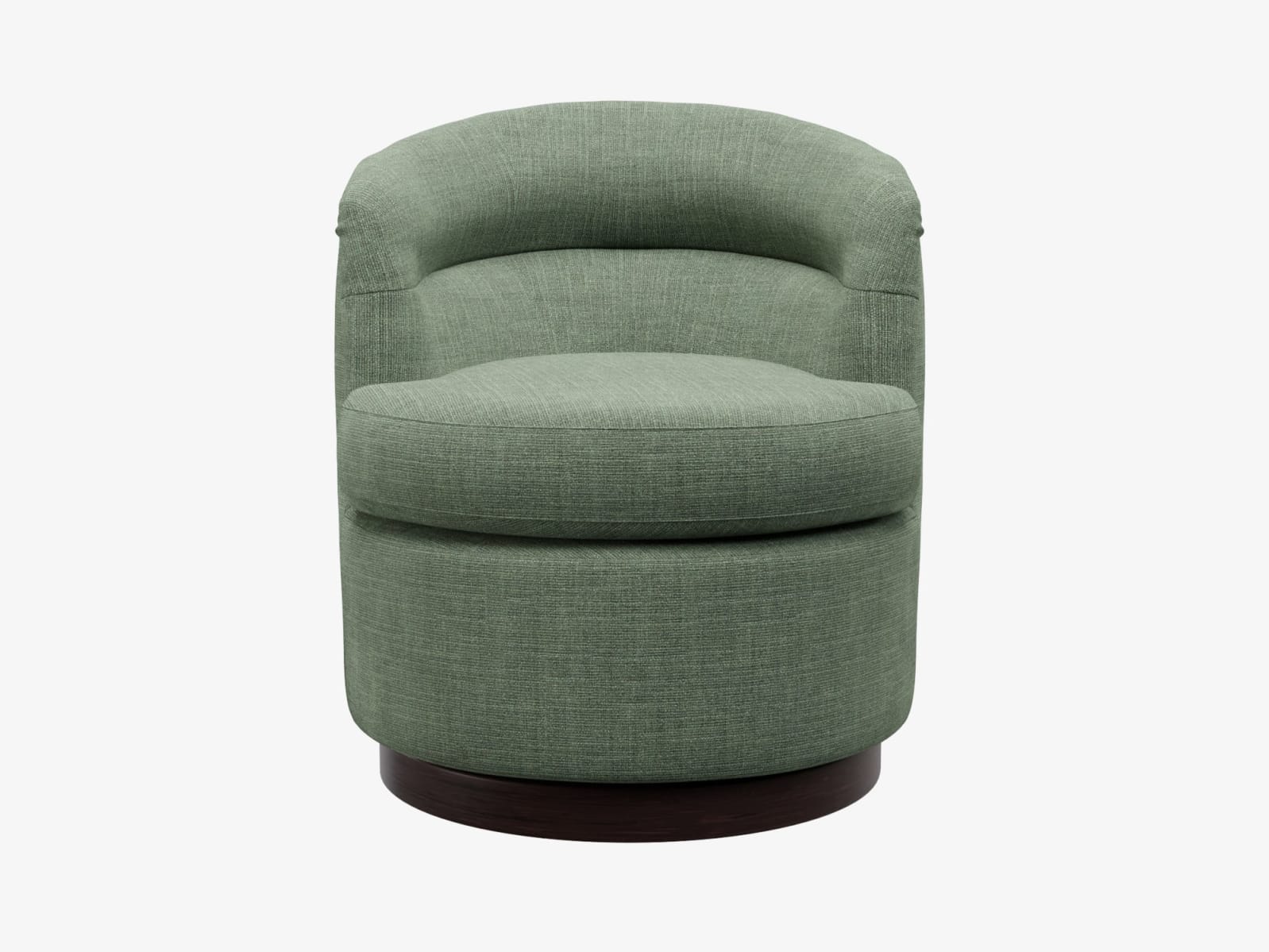 Penelope Swivel Chair Tribute Dark Jade color Tribute Dark Jade