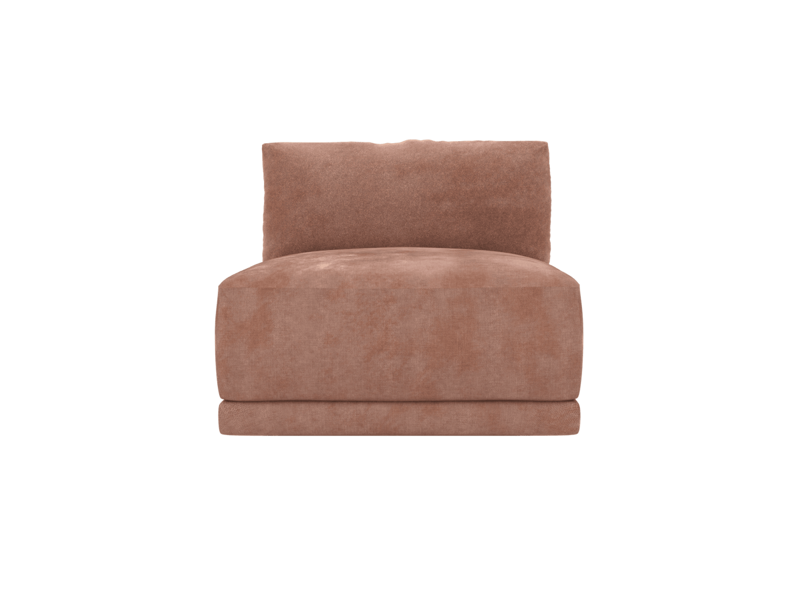 Haven Muse Dusk 1 Seater Armless Sofa Module color Muse Dusk