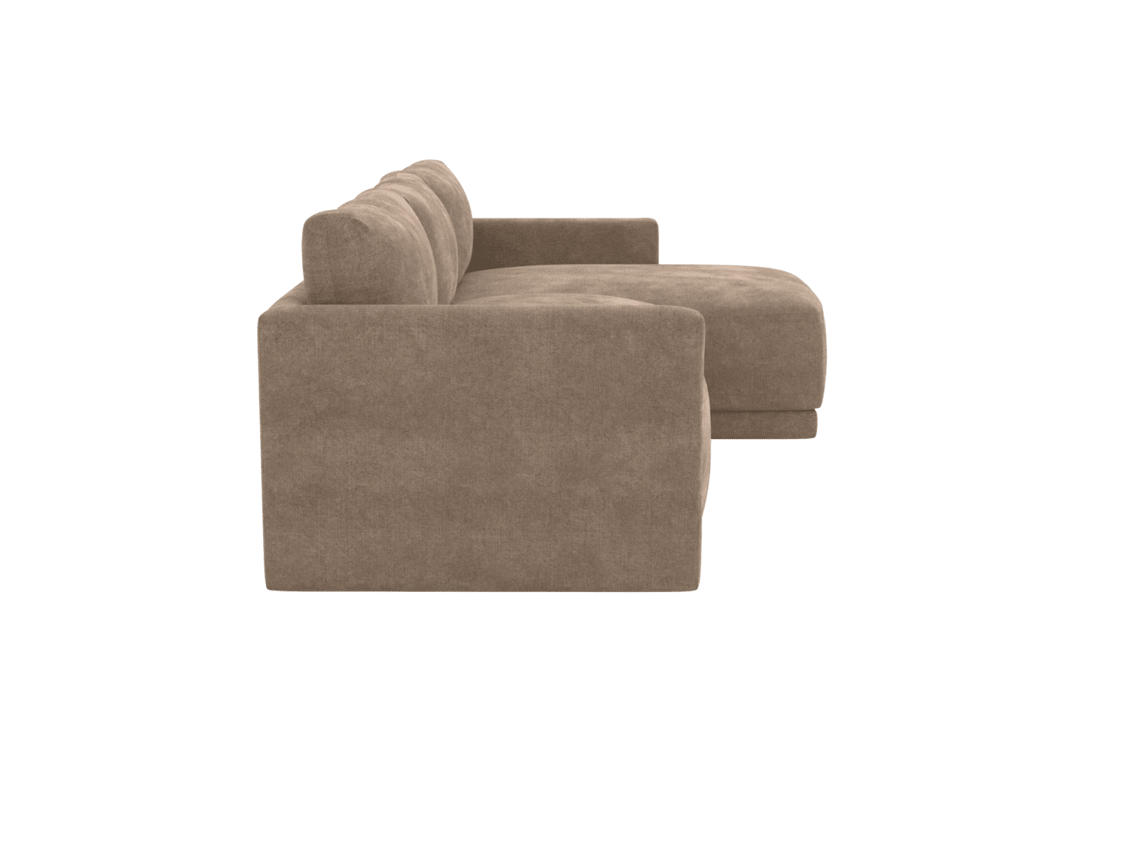 Haven Tribute Walnut 3 Seater Chaise Sofa color Tribute Walnut