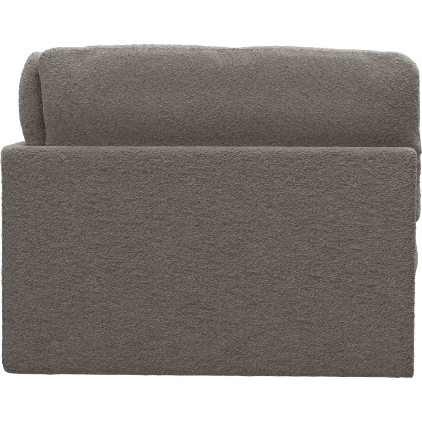 Finley Boucle Pumice Corner Sofa Chair Module color Boucle Pumice
