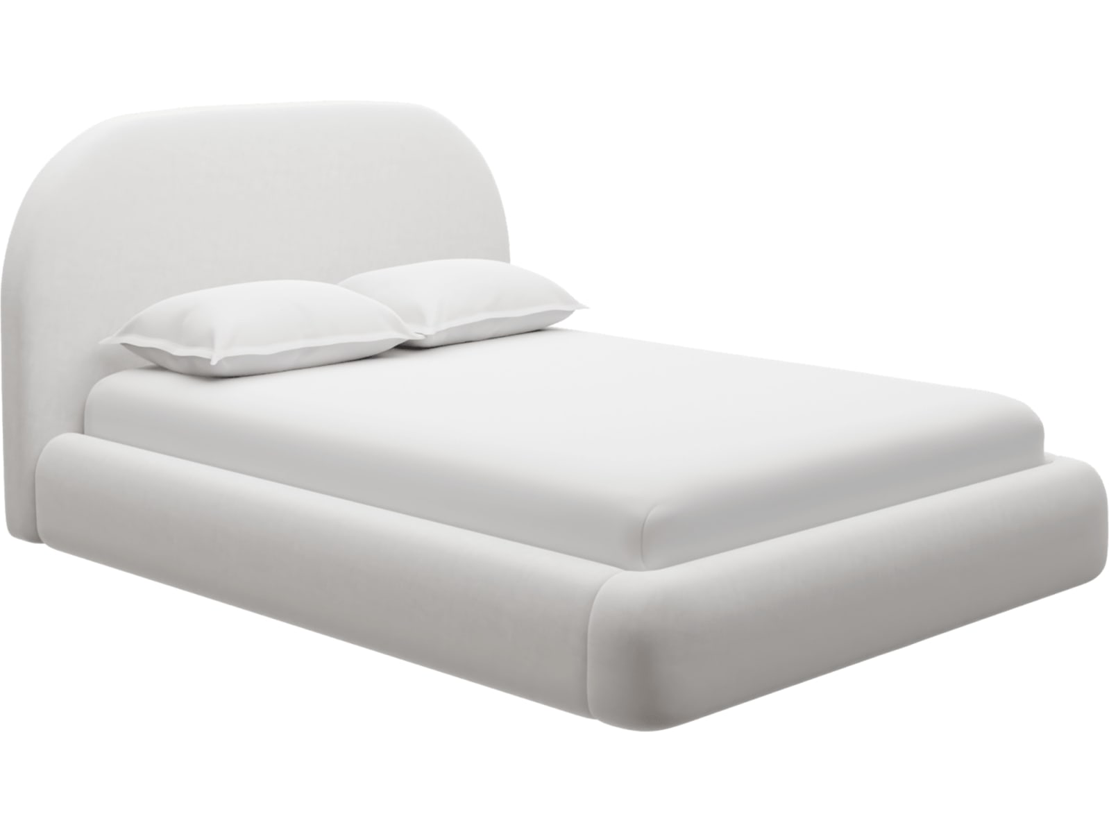 Capri Gas Lift Bed Muse Frost color Muse Frost