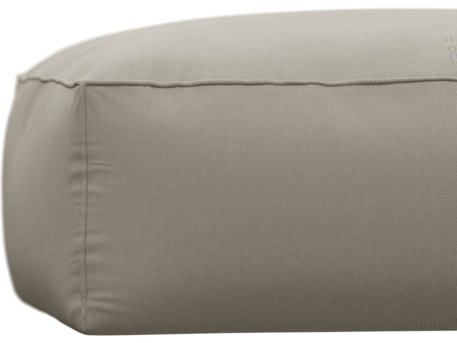 Riley Plaza Natural Modular Big Ottoman color Plaza Natural