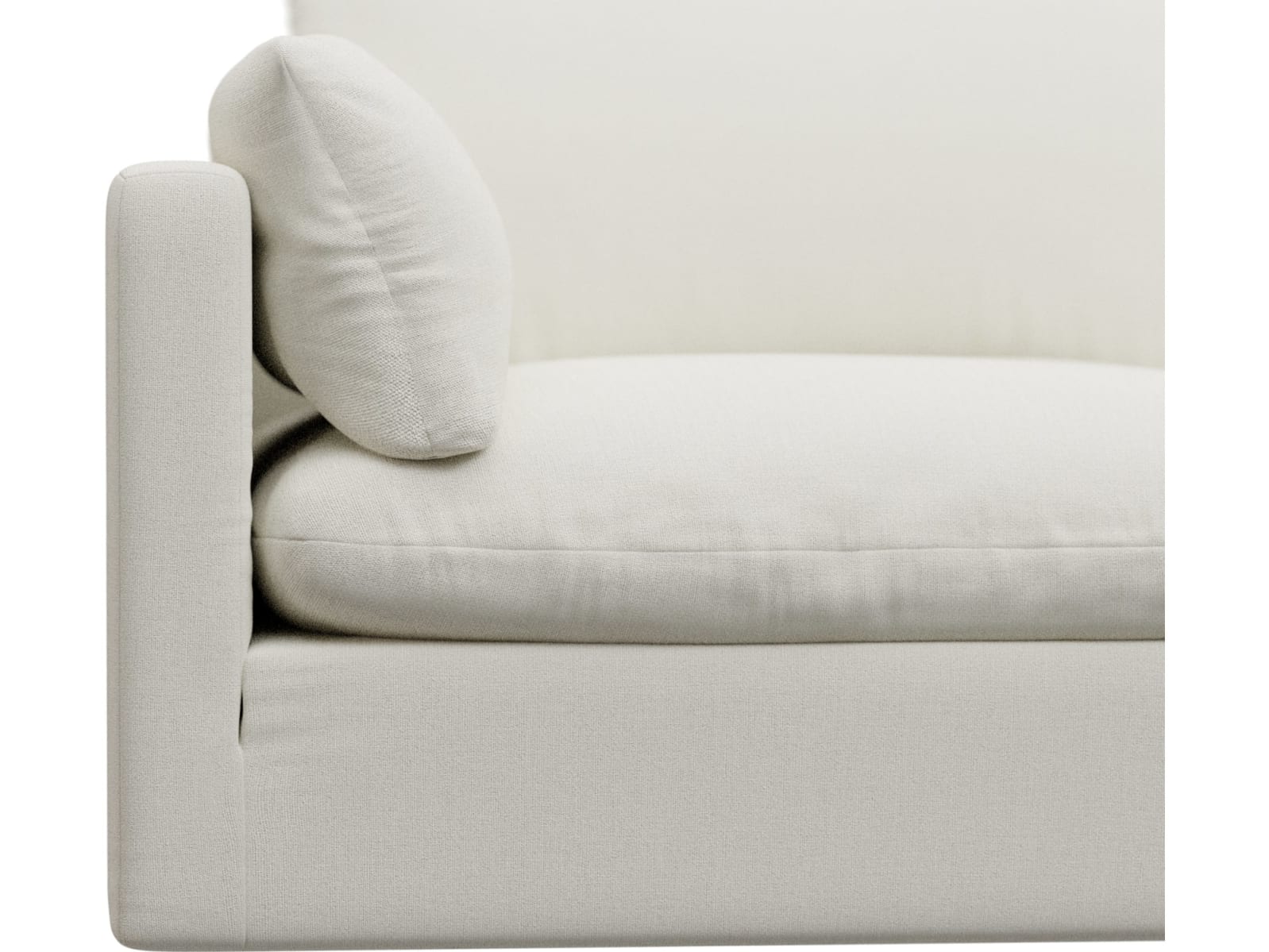 Willow Tribute Shell Modular Sofa - 2 Seater color Tribute Shell