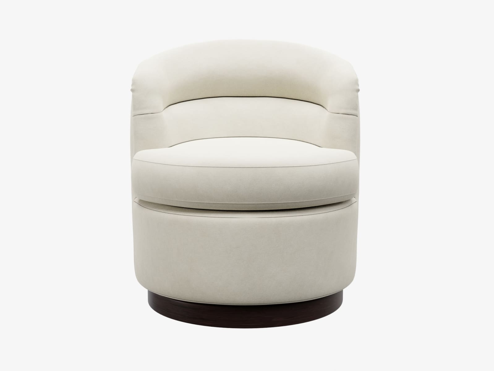 Penelope Swivel Chair Muse Flax color Muse Flax