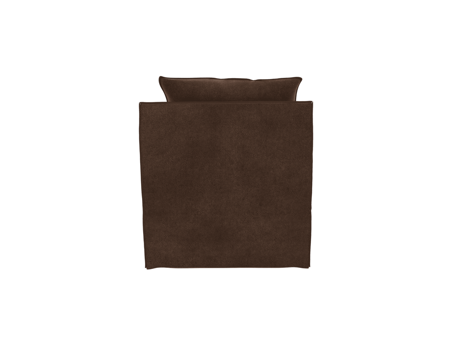 Como Muse Chocolate Slipper Chair color Muse Chocolate