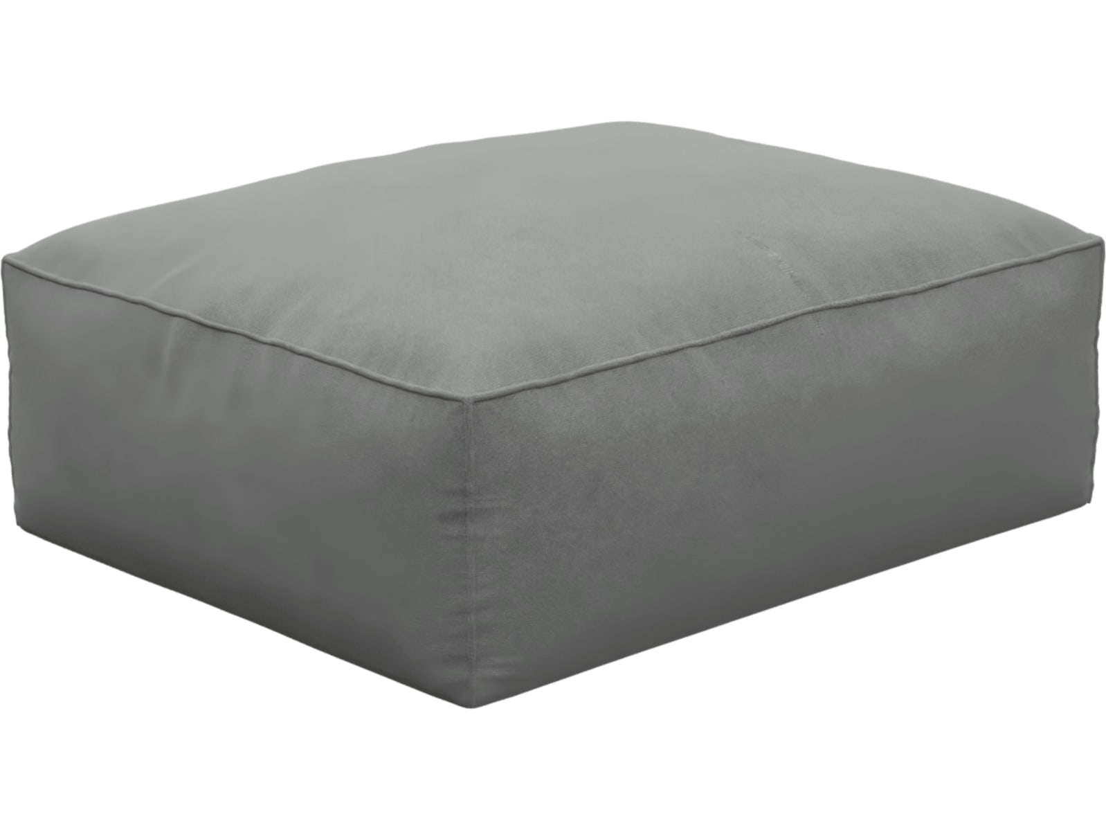 Riley Maya Flint Modular Big Ottoman color Maya Flint