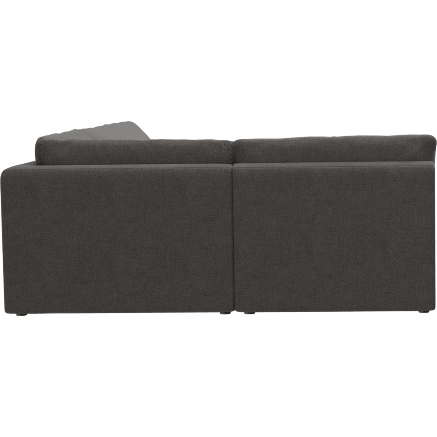 Ludlow California Slate Sofa - 4 Seater LAF Terminal color California Slate